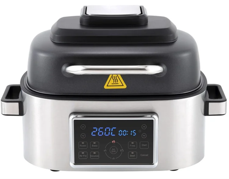 Supplier Supply Electric Household Grill Air Fryer Smart Grill and Air Fryer Combo