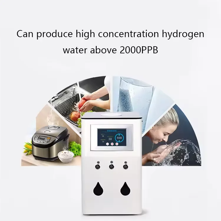 450ml-1800ml/Min Hydrogen Generator Hydrogen Machine Hydrogen Generator H2 Inhalation Machine