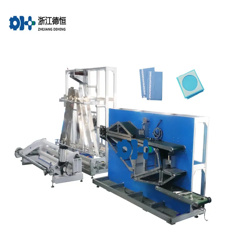 Disposable medical bed sheet roll making machine couch cover roll massage bed roll