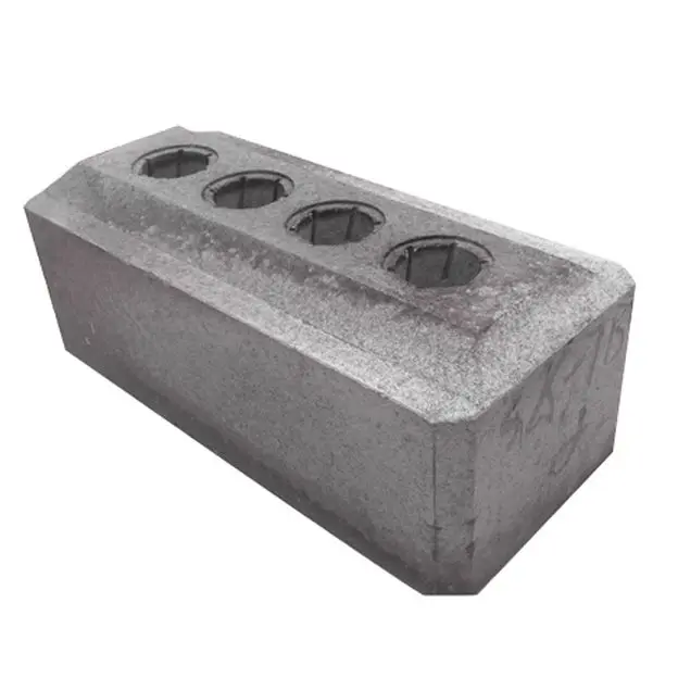 Оптовая продажа низкая цена высокое качество большой анод углеродный блок рафинирование электролитической ячейки анодные графитовые