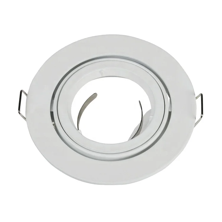 Регулируемый круглый MR16 GU10 Корпус Рама mr16 Светильник направленного света корпус