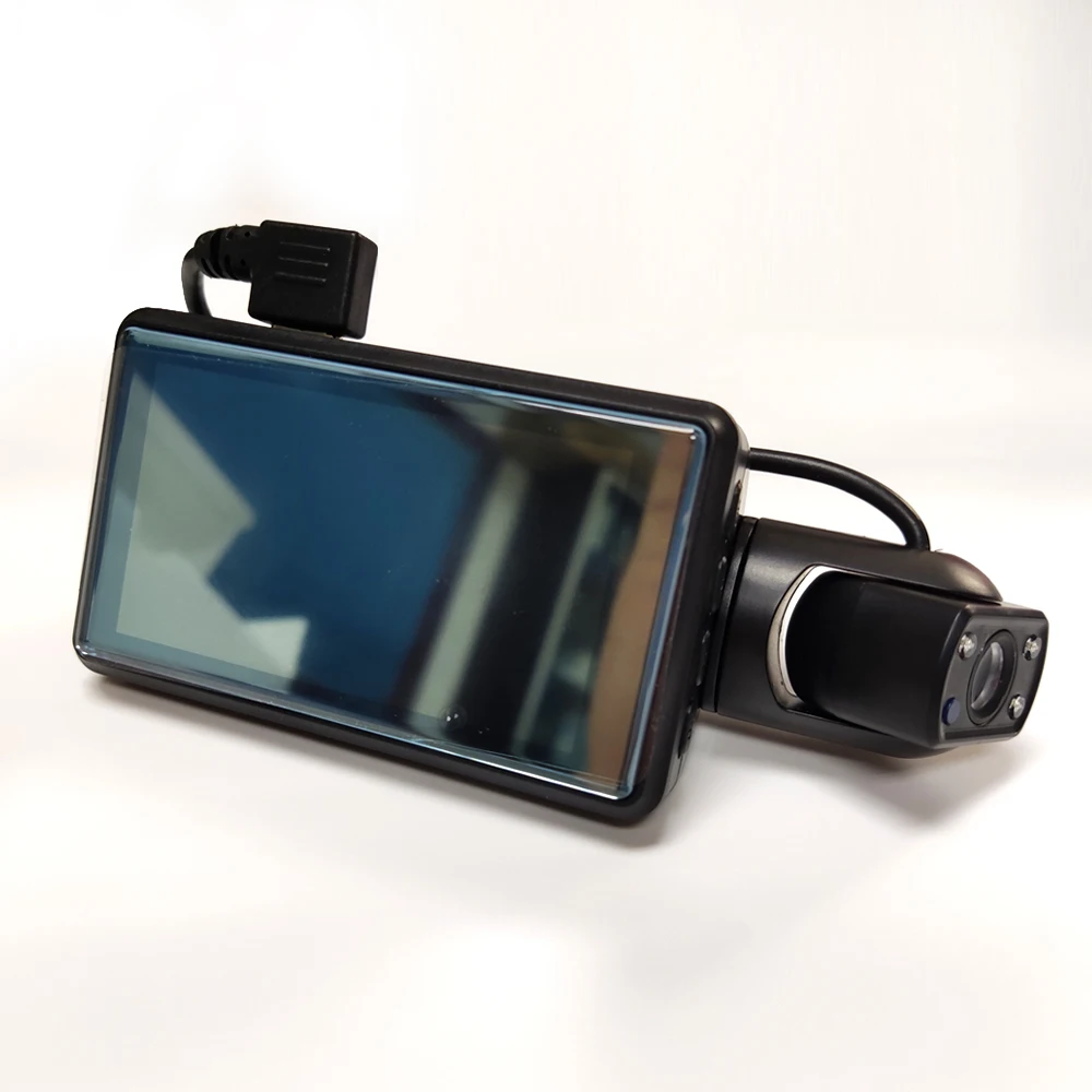Adjust the angle to record the front seat or rear seat Double recording before and after Dash Camera  HD DVR Car Camera
