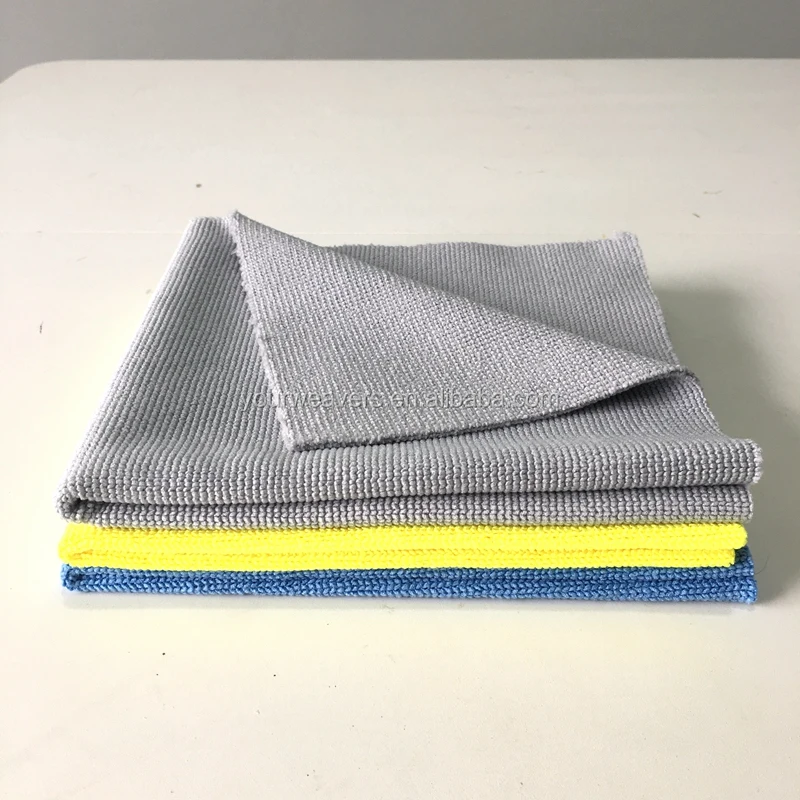 Manufacturer High quality Lint Free 16x16 350 Edgeless Pearl Microfiber Ceramic Coating car wash towel