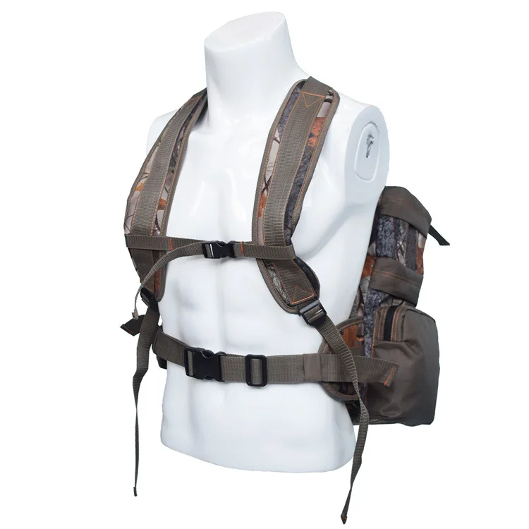 Large Capacity Waterproof Two Layers Daypack Camouflage Hunting Backpack for Outdoor Camping Hiking Travelling