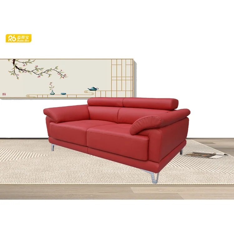 Redde boo Home Furniture Modern Fabric European Style I Shaped Sofa Cheap Sectional Sofa Lounge Couch For Living Room 6927