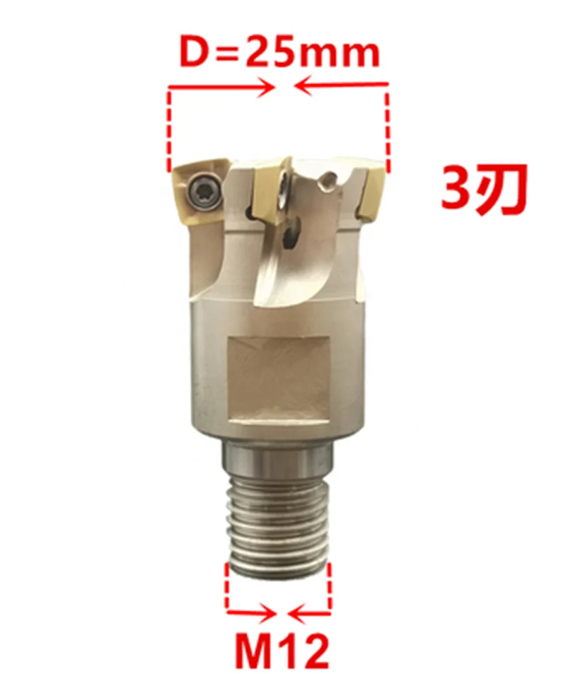 SDMT09T307 Titanium Alloy Fast Feed Insert High Efficiency Roughing Cutter MKM113 Locking Milling Cutter for Aviation