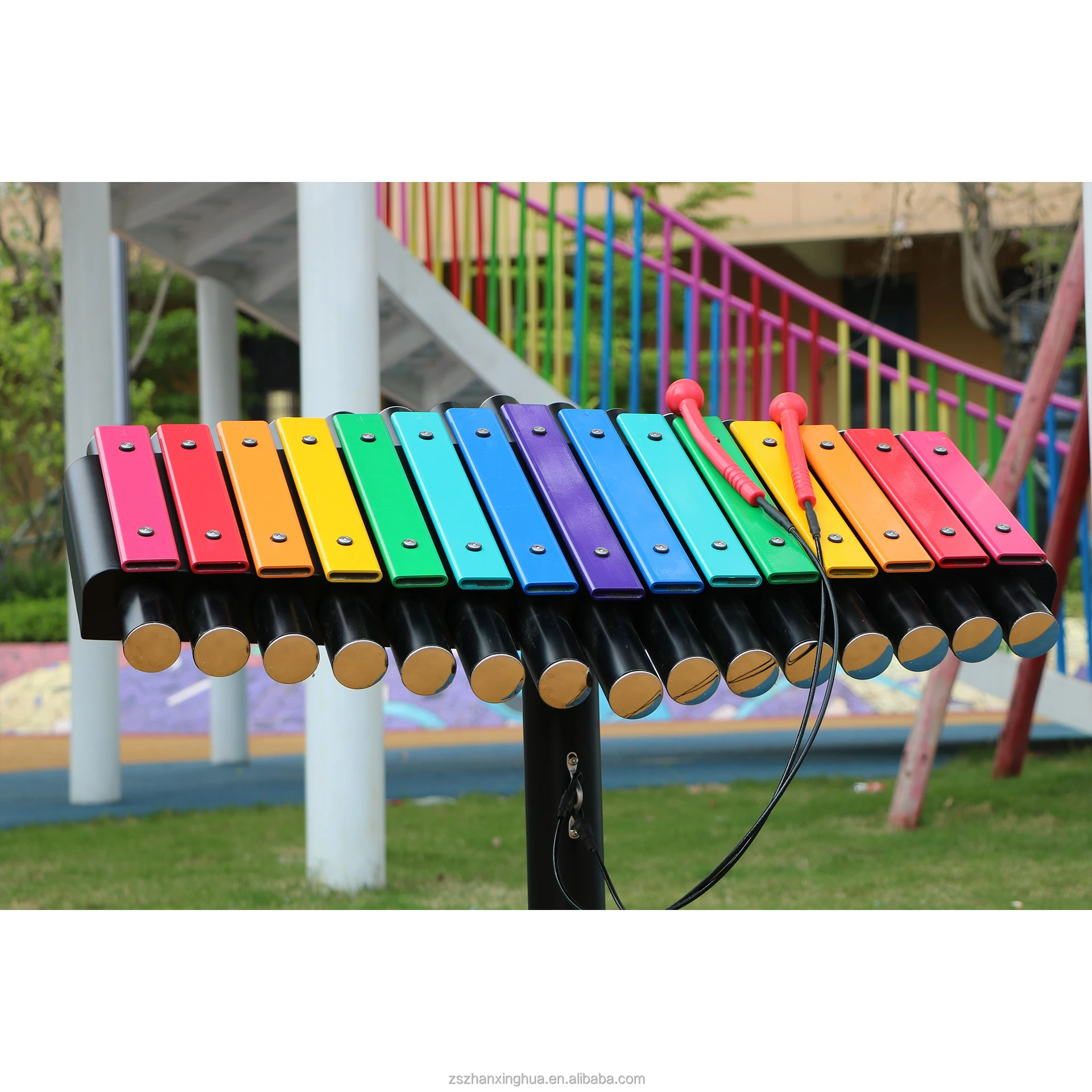 Music Soft Play Outdoor Playgrounds Entertainment Equipment Playground For Children