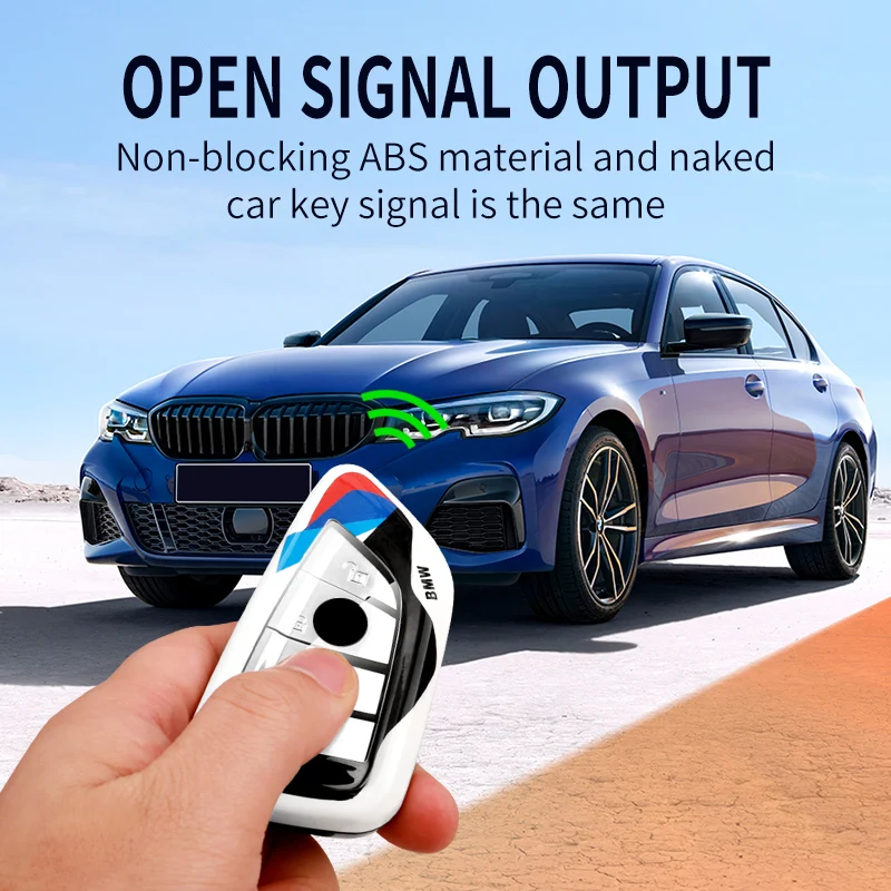 Car Key Case Cover Key Remote Control Keychain Protection Bag For BMW 3 5 7 X3 X5 X6 X7 M3