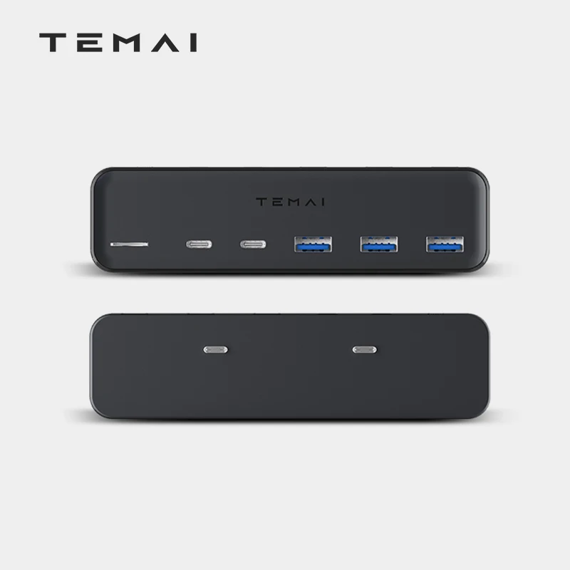 fast charger hub USB expander docking station charging port adapter extender for tesla model y/3