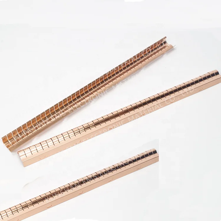 Manufacturer Customize High Tensile Strength EMI Finger Stock Gaskets For EMC Shielding