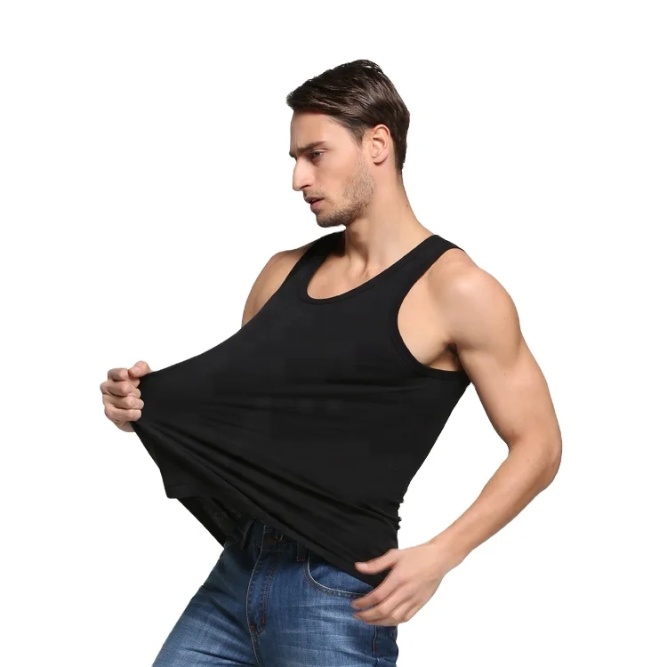  Оптовая продажа Модный хлопковый спортивный жилет Stringer на заказ майка для фитнеса тренировок бодибилдинга мышц мужская
