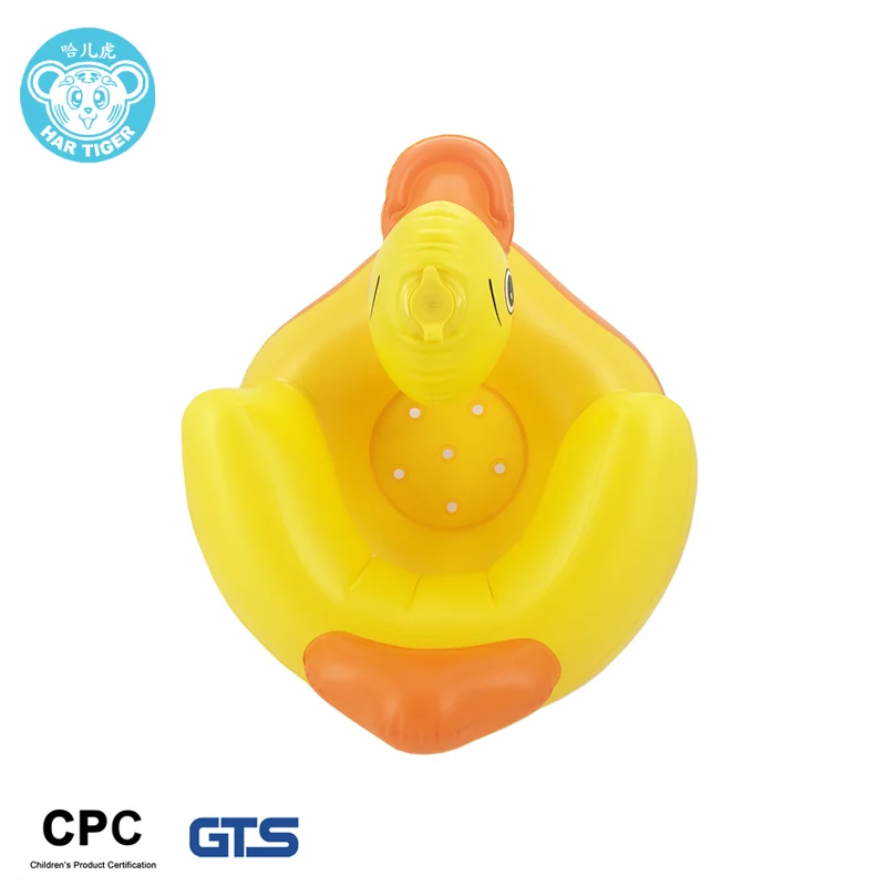 Infant Shower Stool Training Bath Seat Toddler Dinning Sofa Learn to Sit Inflatable Baby Chair