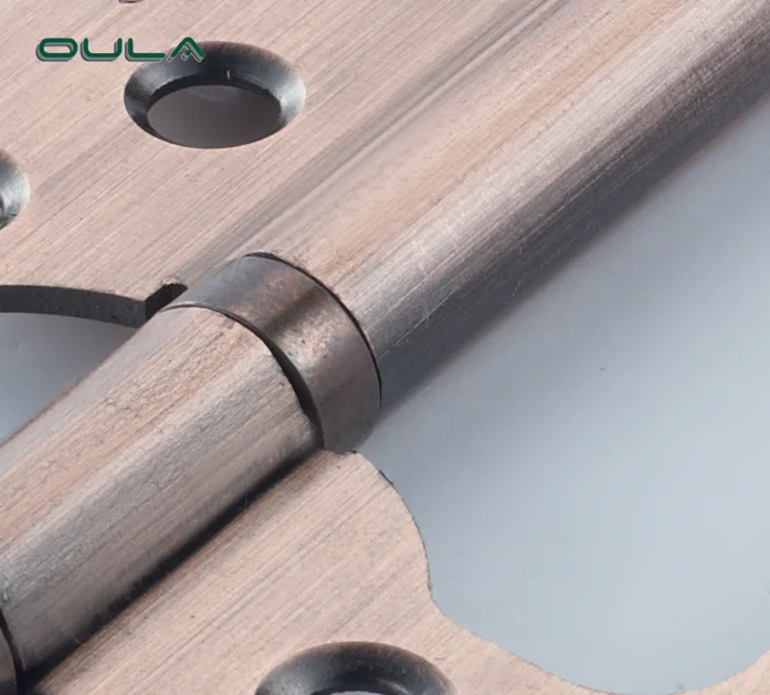 4 Inch iIron  2 Ball Bearing Flush Door Butterfly Hinge high qullity metal furniture pivot durable hinges