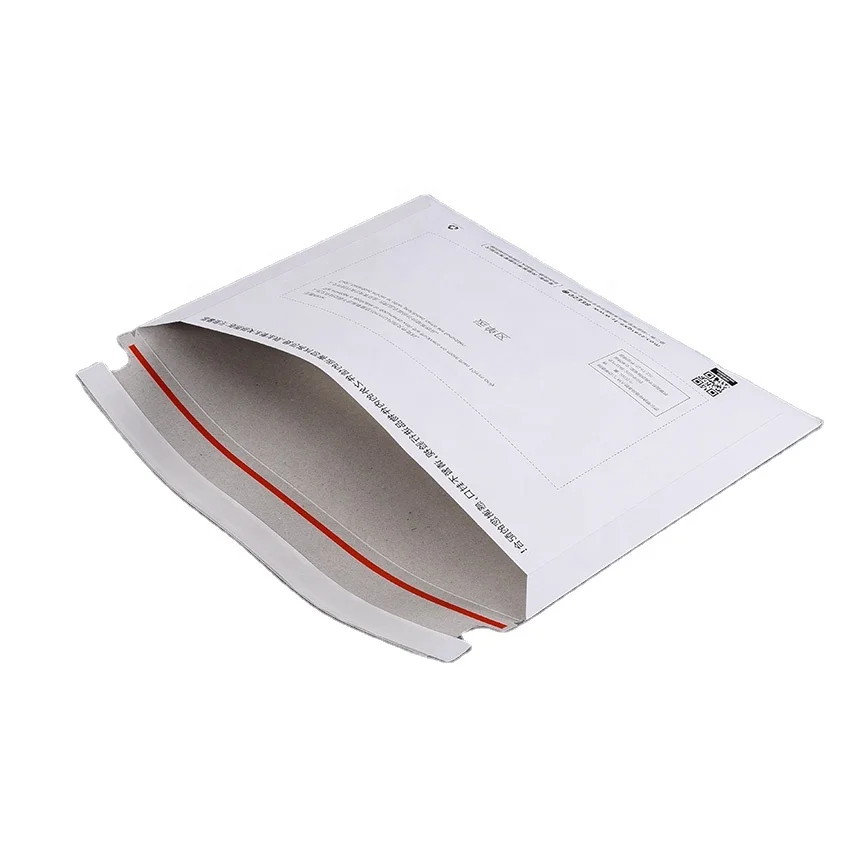 Wholesale Envelope Packaging Hard Back Cardboard Envelope Pouch Rigid Cardboard Mailing Envelopes