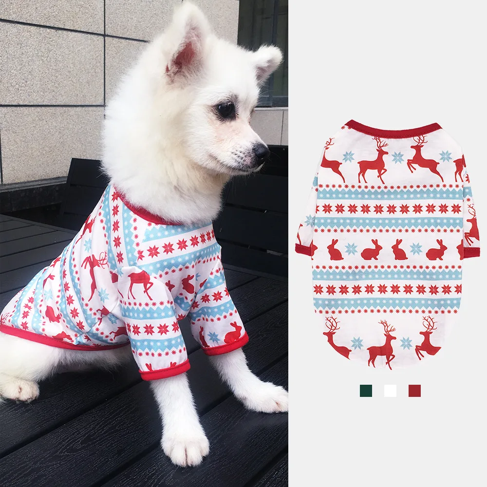 
Christmas Design Cozy Winter Pet Dog Vest Coat Warm Outdoor Winter Jacket Clothes 