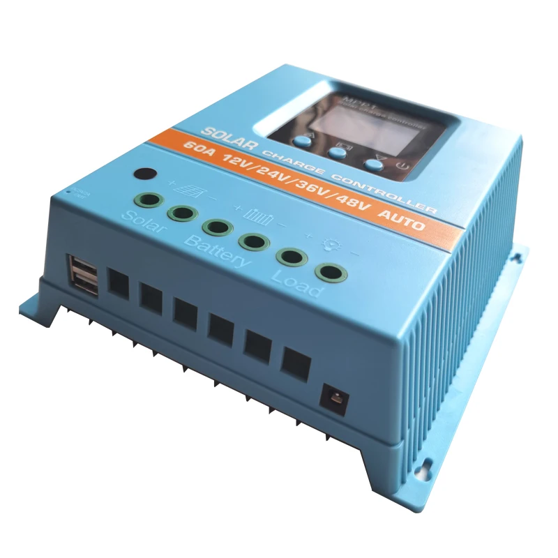 Smart MPPT 60A 80A 100A контроллер солнечного заряда высокого входного напряжения Авто 12V 24V 36V 48V PWM для литиево-свинцово-кислотной батареи