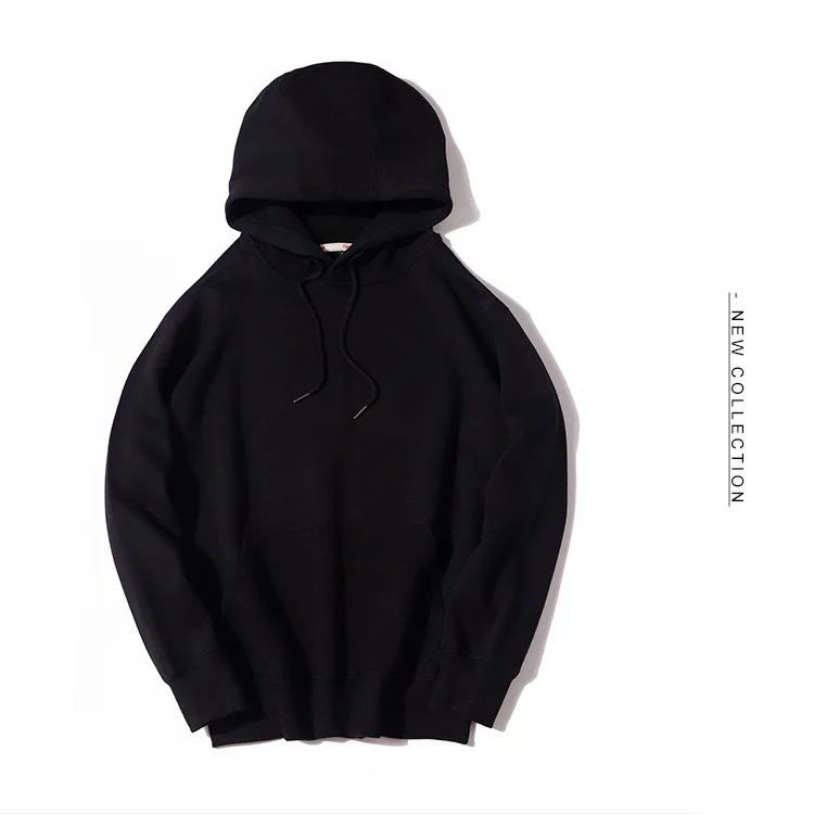  Однотонный джемпер на заказ xxxxl толстовка с капюшоном мужская круглым вырезом пуловер без рисунка большого размера