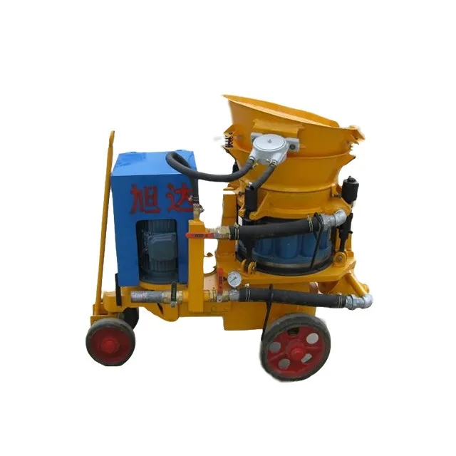 
9m3/h 220v Shotcrete Machine Factory Concrete Spray Robotic Dry Shotcreting Machines 