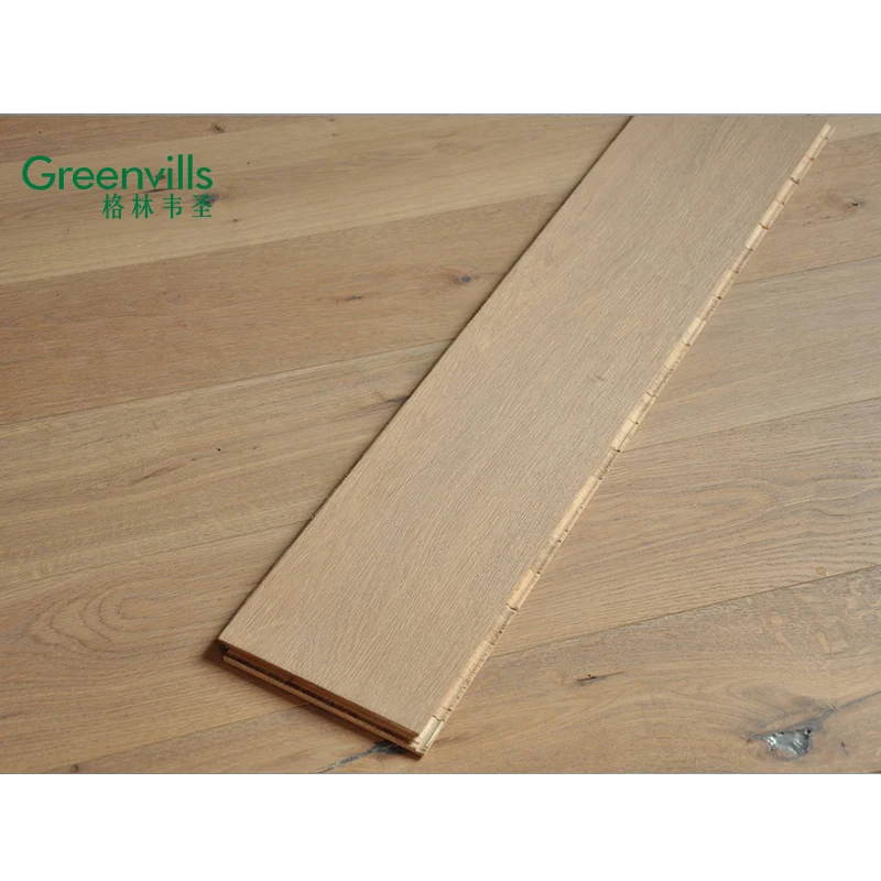 China Factory European white oak French oak  parquet wooden flooring for indoor accommodation