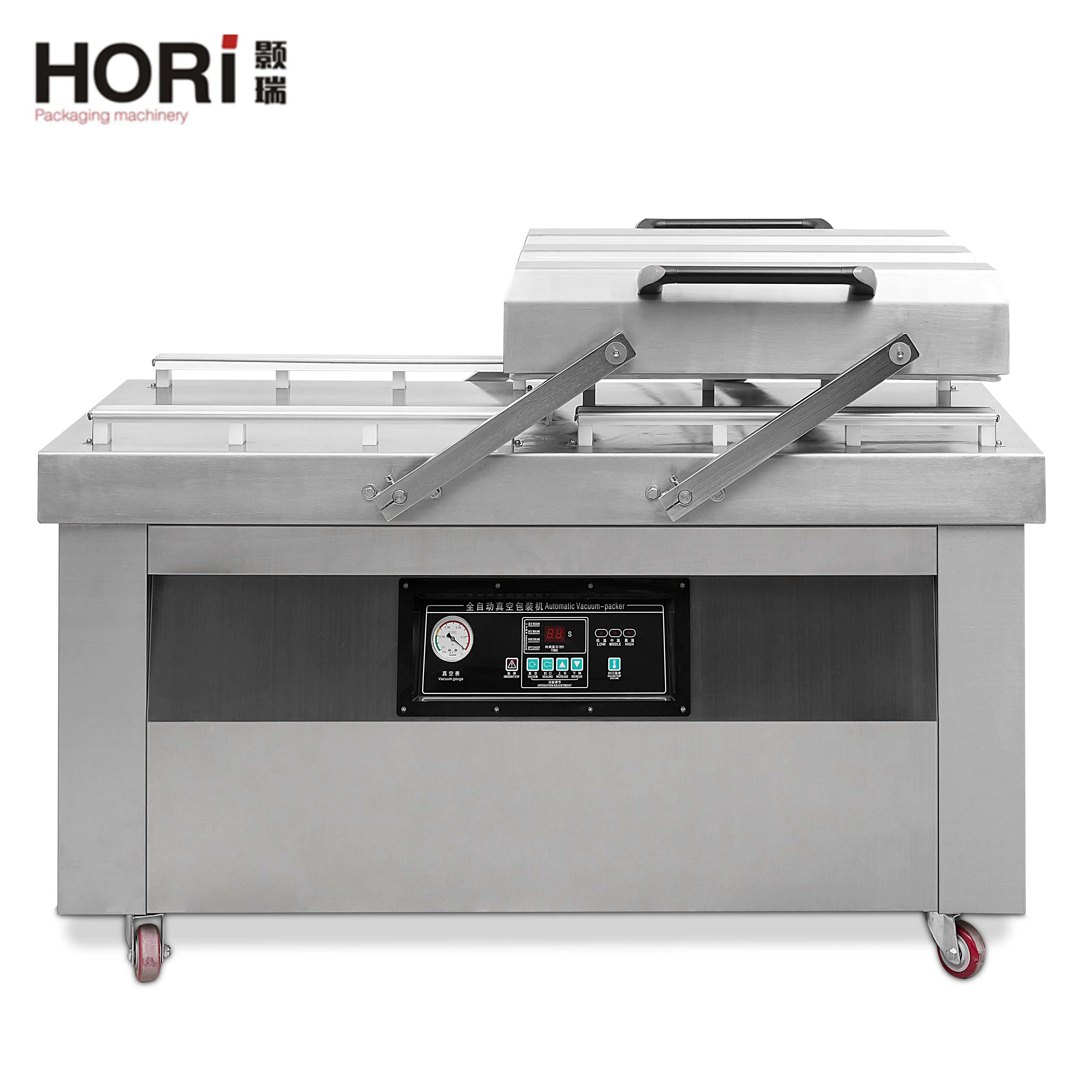 Industrial /commercial vacuum packing equipments: DZ-700/2SA DOUBLE CHAMBER VACUUM PACKAGING MACHINE