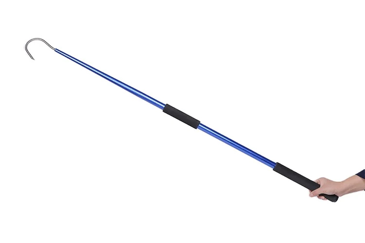 Xiangtai New Arrivals Aluminum Telescopic Fishing Gaff  Portable Squid Gaff Spear For Freshwater And Saltwater