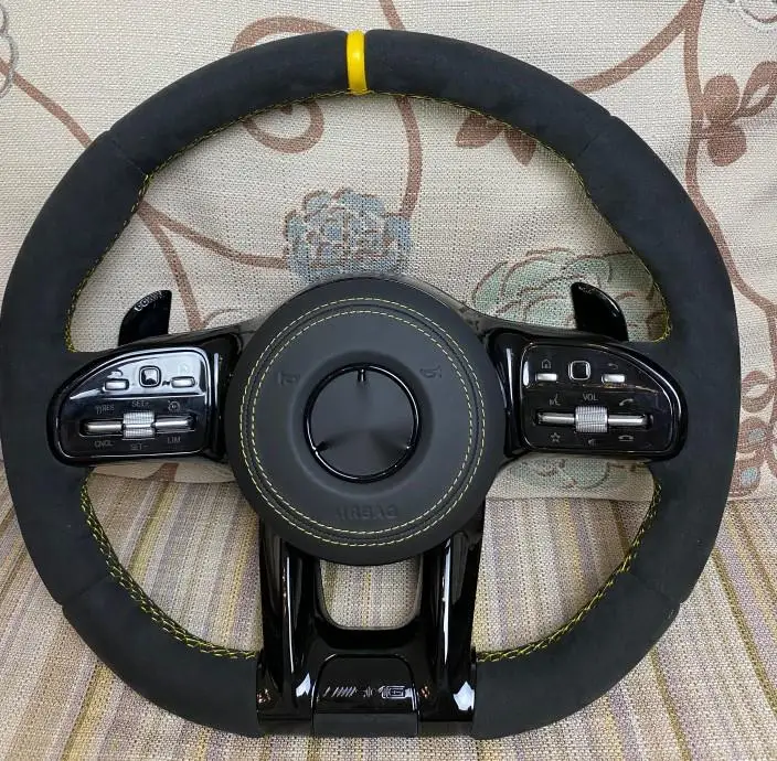 OEM Mercedes-Benz carbon fiber steering wheel for Benz A B C E Class GLA GLC GLE CLA AMG