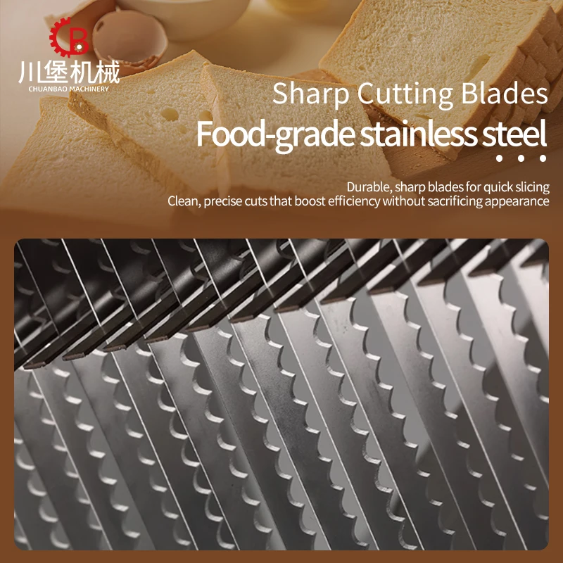 Horizontal Bread Slicer Machine Automatic Bread Slicer Machine Bread Cutting Machine Slicer