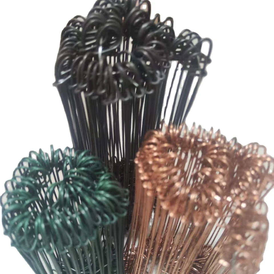 Оцинкованная однопетлевая стяжная проволока/заводская цена, двойная петля для сумки, стягивающая проволока лучшего качества