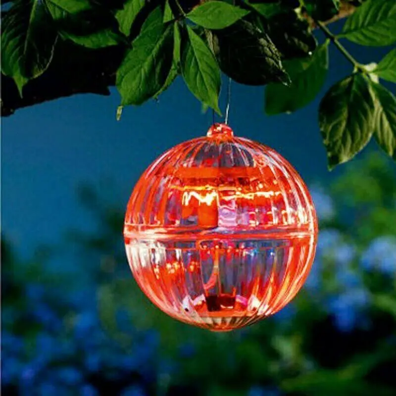 Outdoor Floating Underwater Ball Lamp Swimming Pool Party Night Light Automatic Sensor Solar Powered Color Changing Waterproof