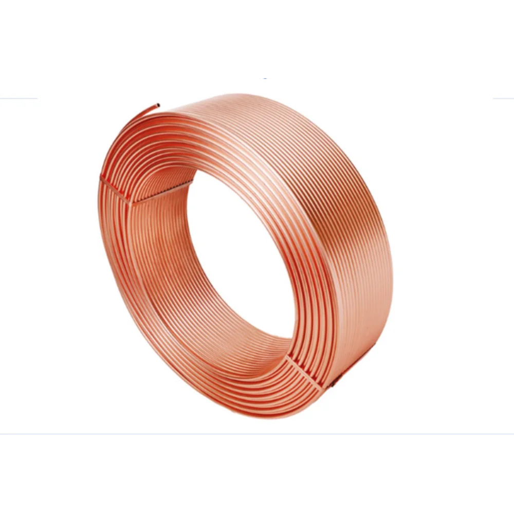 High Quality 99.95% Pure Copper Insulation Spiral Copper Tube For Air Conditioner