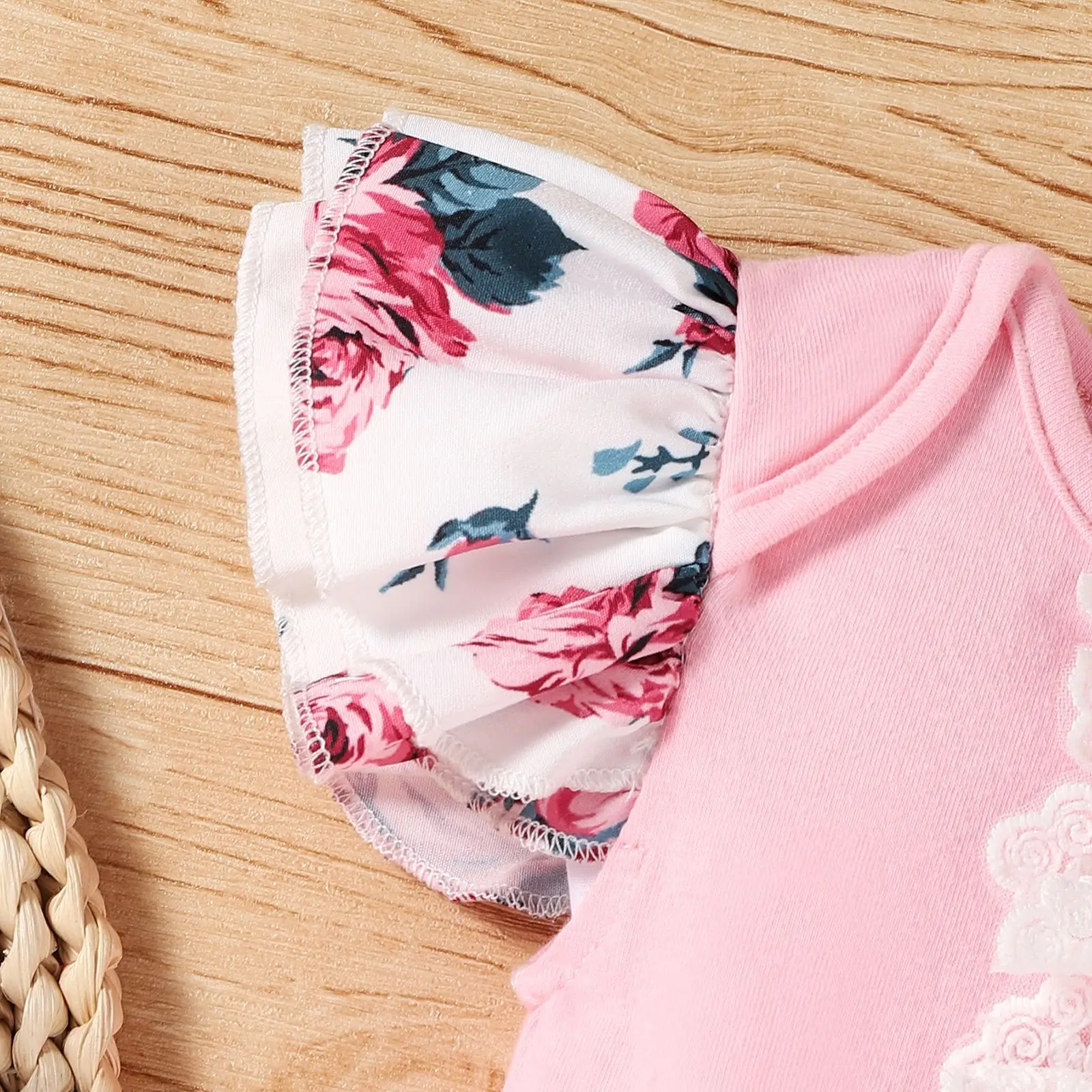 Quality products 2 piece embroidered flower baby girl clothing embroidered dress sets kid pajamas kid jacket dresses for girls