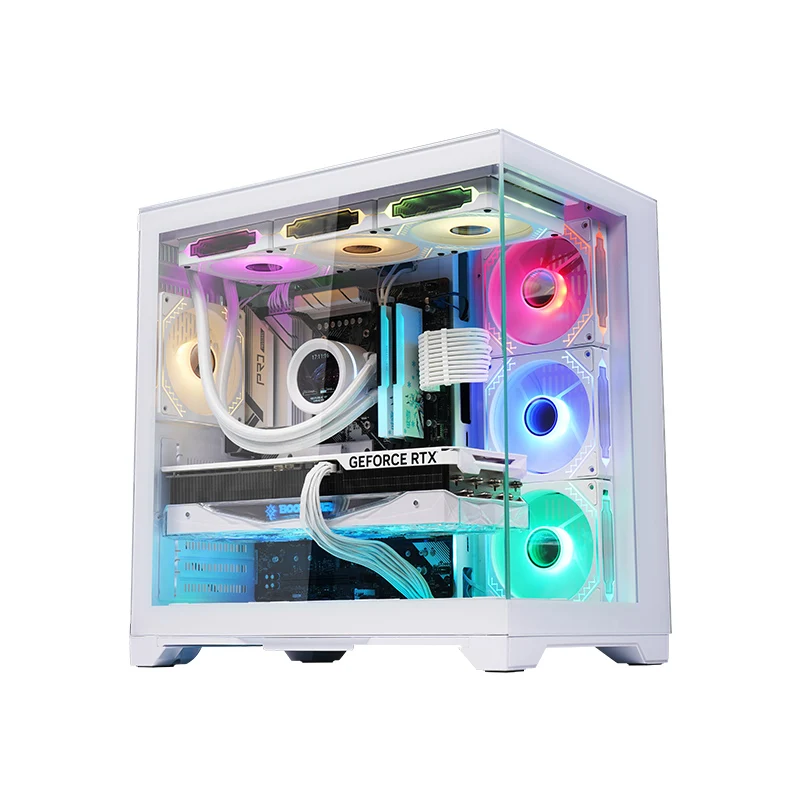 Корпус из закаленного стекла для M-ATX 3 0