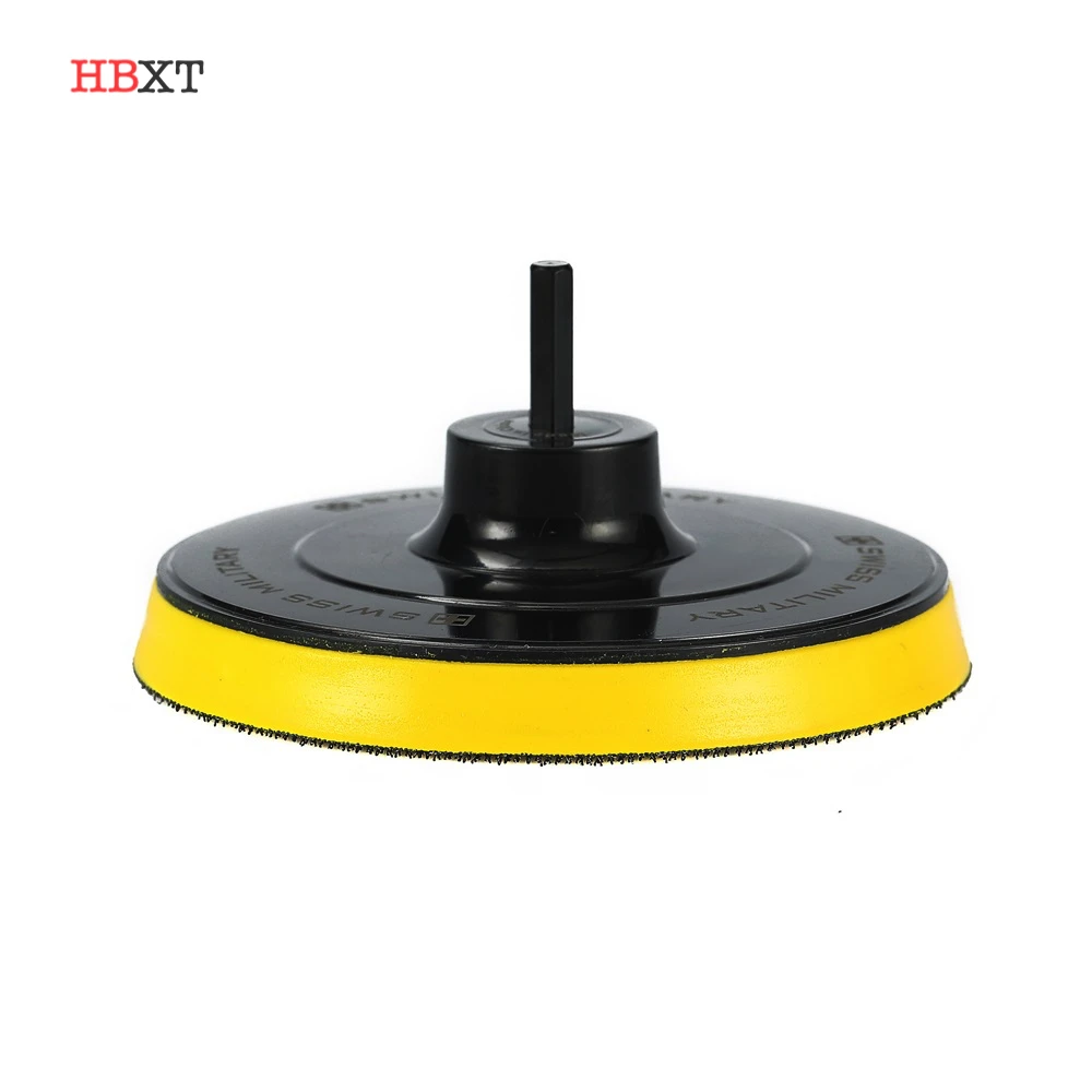 7' 180mm Polishing pad car polishing buffing wheel Hook and Loop Backing Polishing Pad with drill thread M10 M14 M16