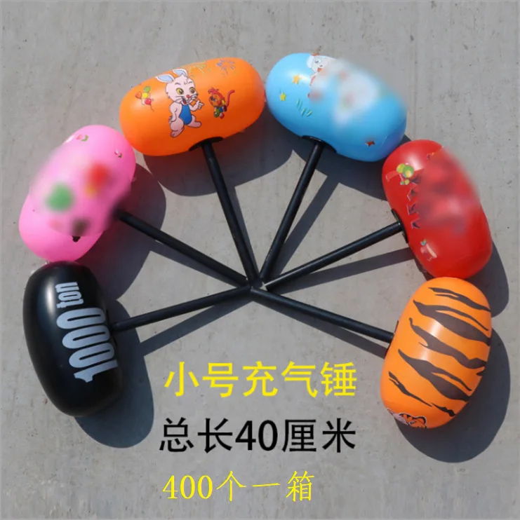 
Customized Design Advertising Inflatable Hammer Toy Inflatable Plastic Hammer Toy Cheering Colorful Birthday Party Decorations 