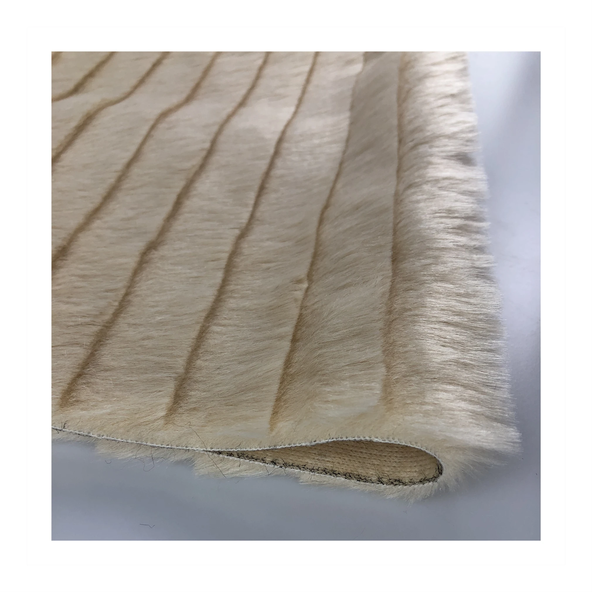 Шеннон акриловая ткань из искусственного меха с высоким ворсом для одежды/домашнего экстиля/игрушек