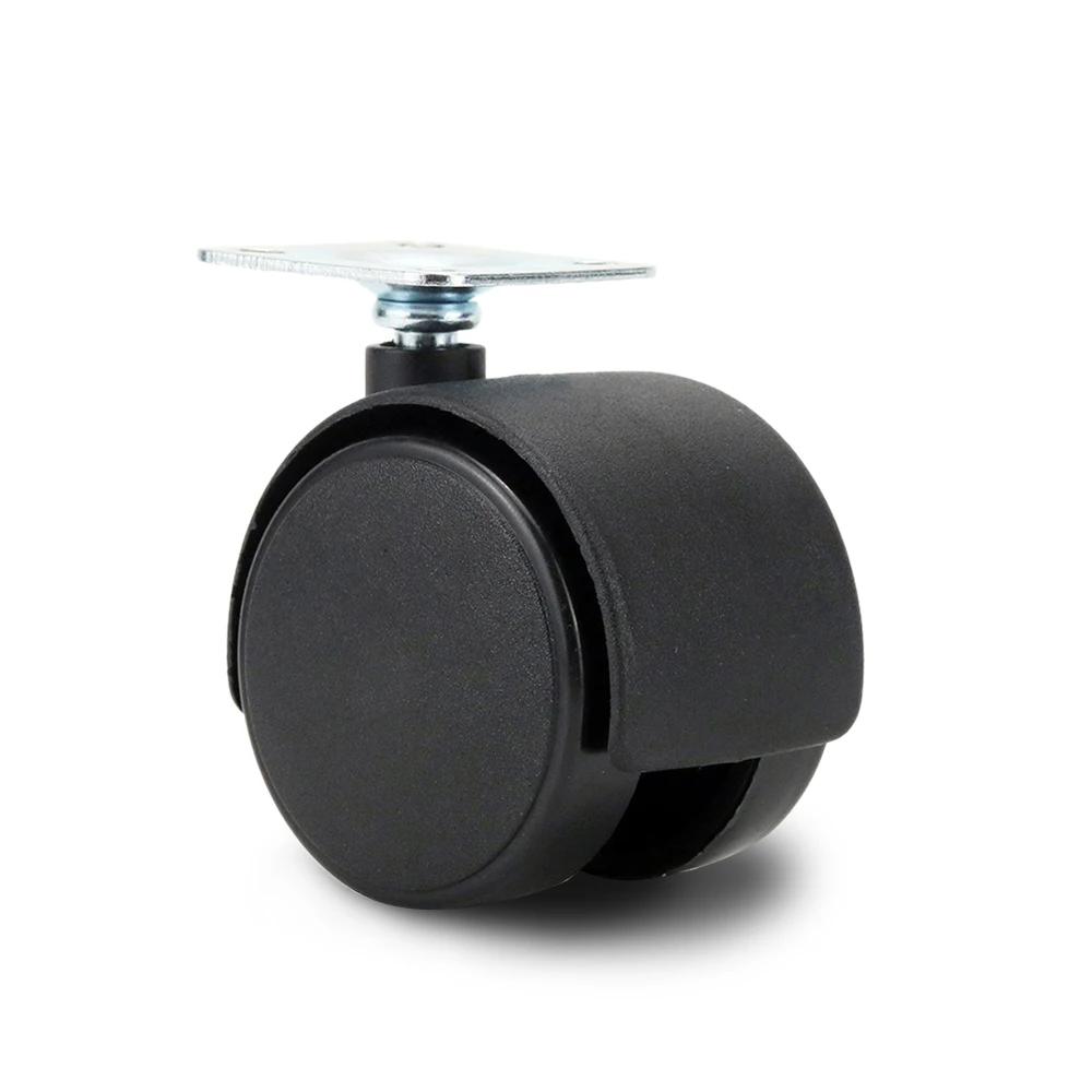 Lockable removable swivel 2 inch caster wheels for trolley office bed and chair