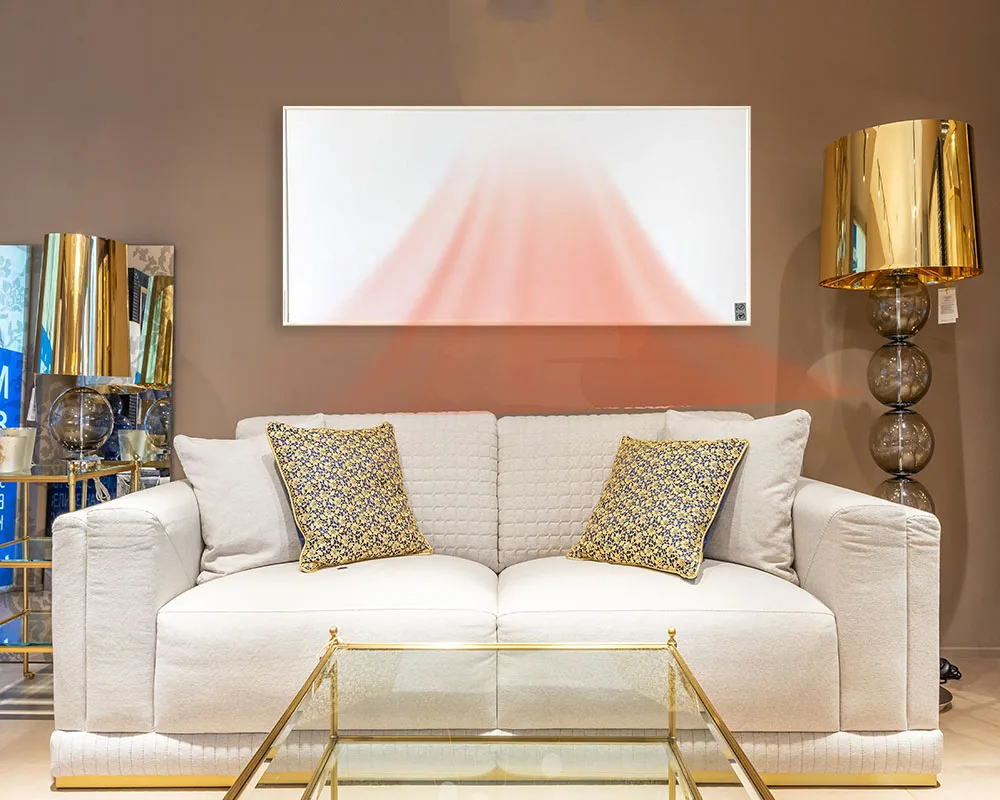 Home Wall Ceiling Mounted Infrared Radiant Room Panel Carbon Crystal Electrical Electric Infared Panel Heaters With CE