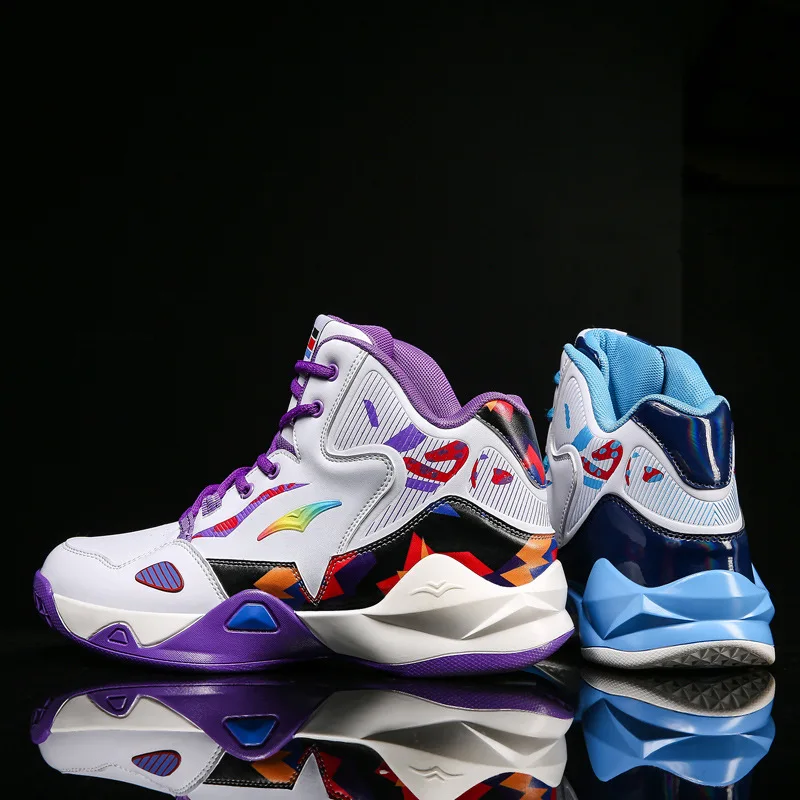 High Top Breathable ladies basketball shoes lightweight gents basketball shoe wholesale basketball shoe