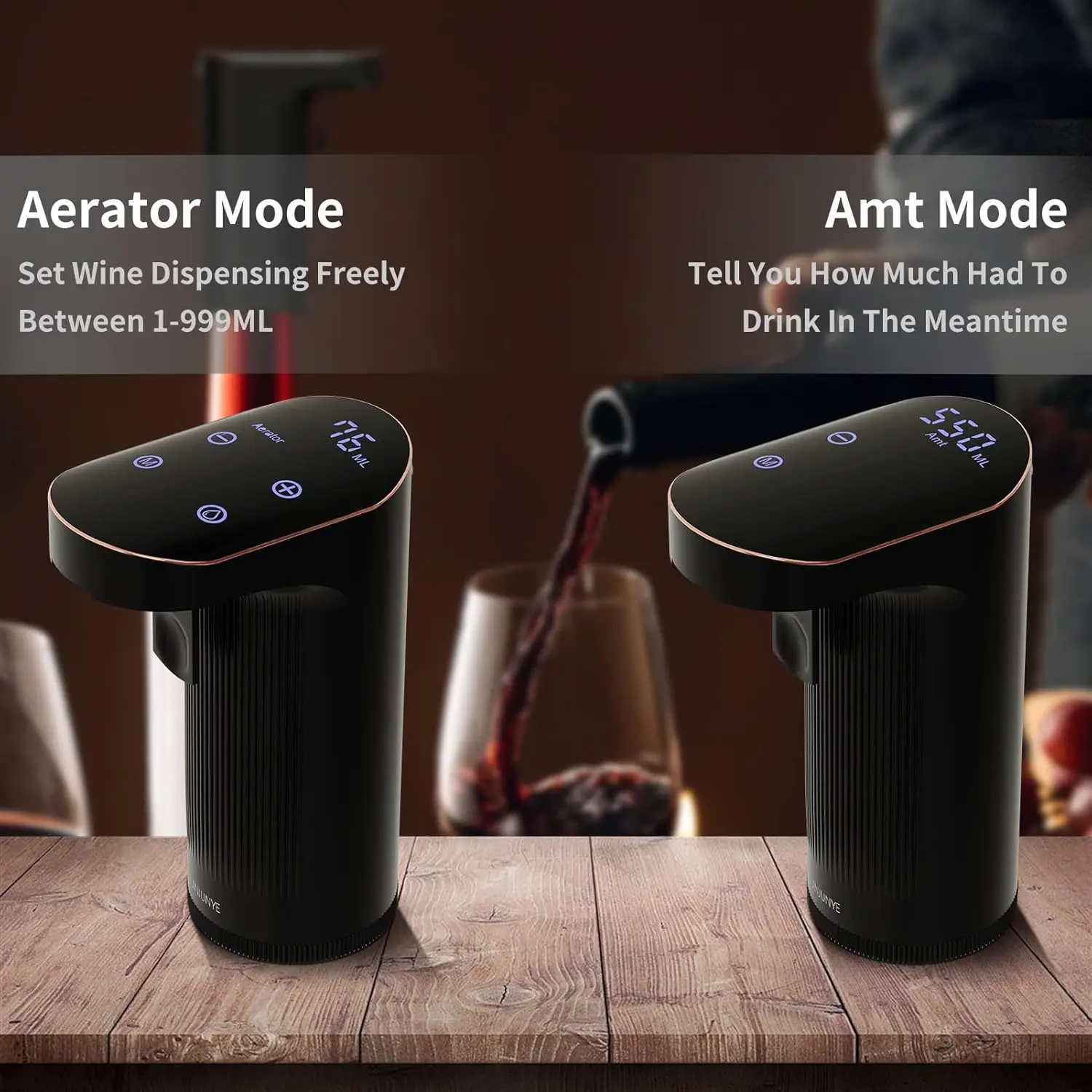 Electric Wine Dispenser  One-Touch Wine Decanter