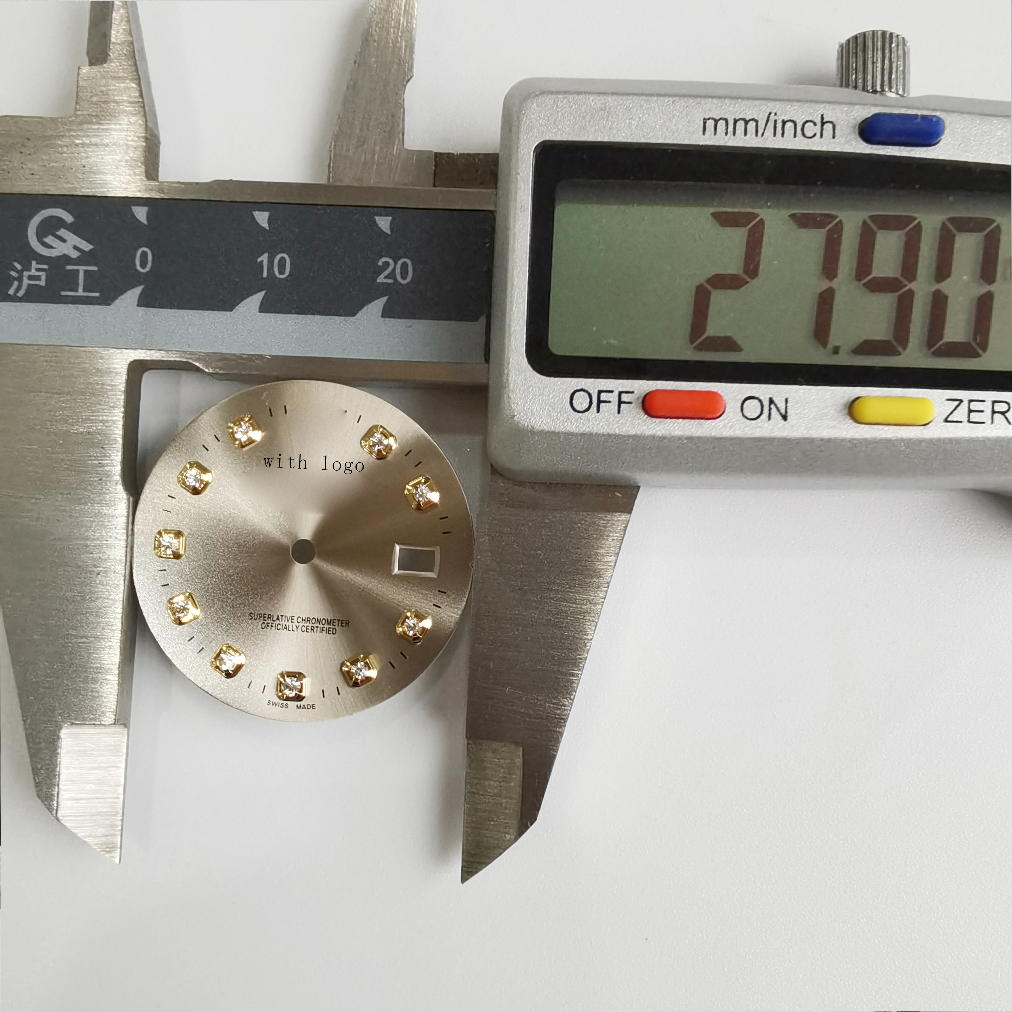 Watch Dial For 36mm lady watch 16233 16013  Fit to 3135 3035 Movement, Afterrmarket Watch Repair Parts.