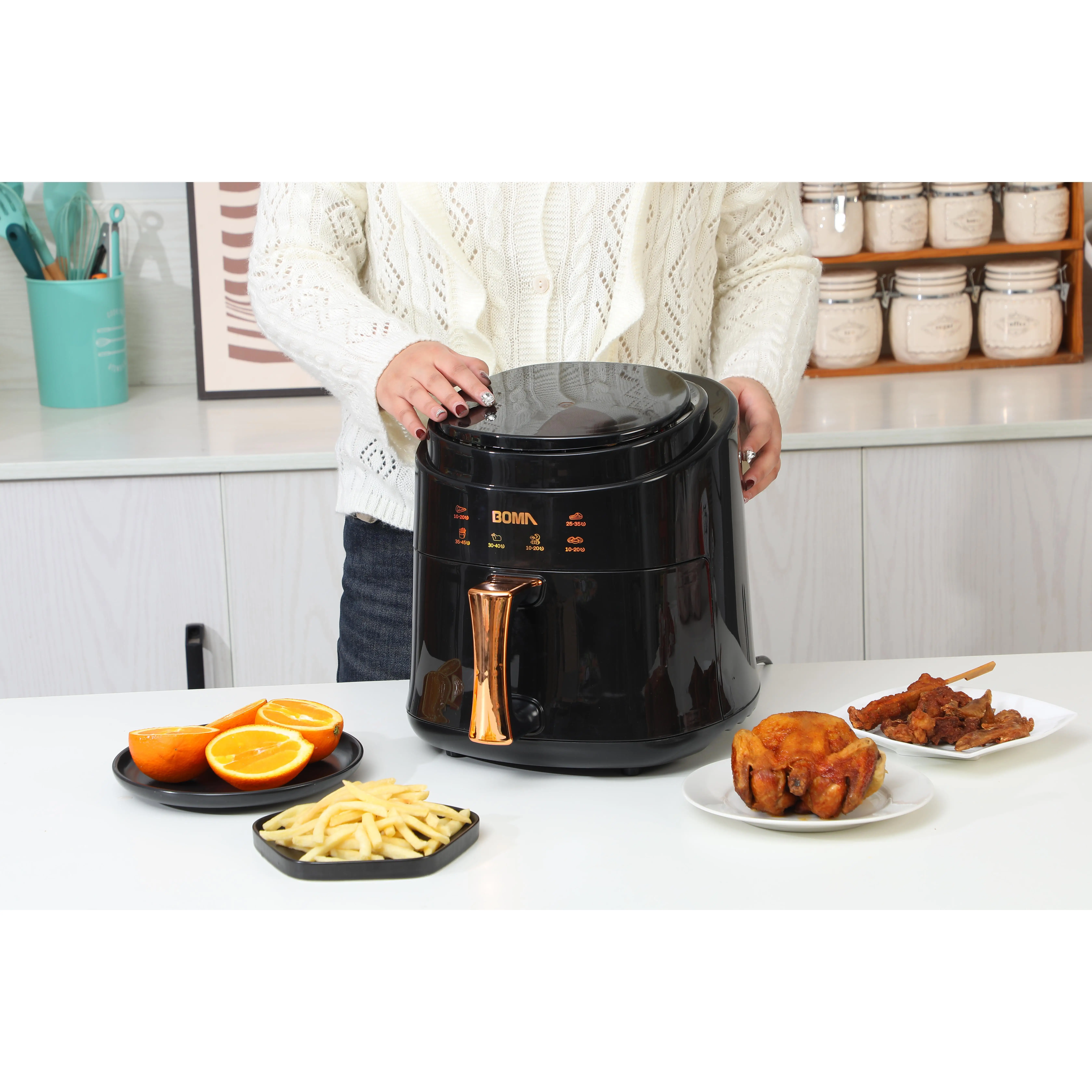 Air Fryer 4L For Sale Double Pot White Low Price Eco Friendly Bulk 10L Clearance Wholesale 15 12 10 Liter Air Fryer Complementos