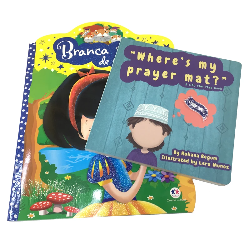 Cheap paperback book printing full color custom children story books printing