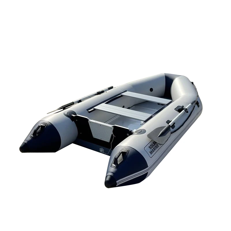 SOLAR MARINE 3 Meters Inflatable Speed Boat Outdoor Fishing Rescue Kayak  With Free Accessories for scuba Diving