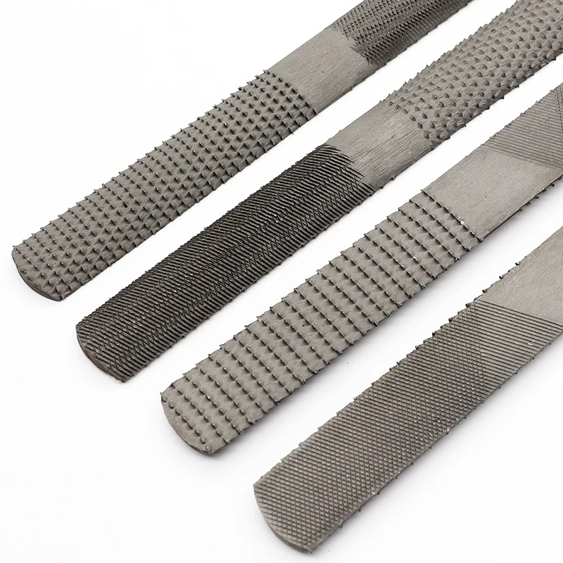 Round Shape File & Rasp Strength and Durability Steel Material Metal Hand Files With Ergonomic Handle
