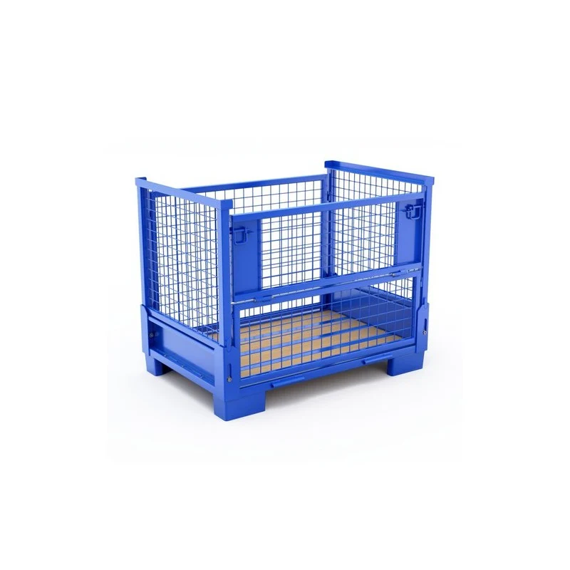 Sheet Metal Galvanized Euro Stillage pallet/Container pallet/Stock Box Pallet