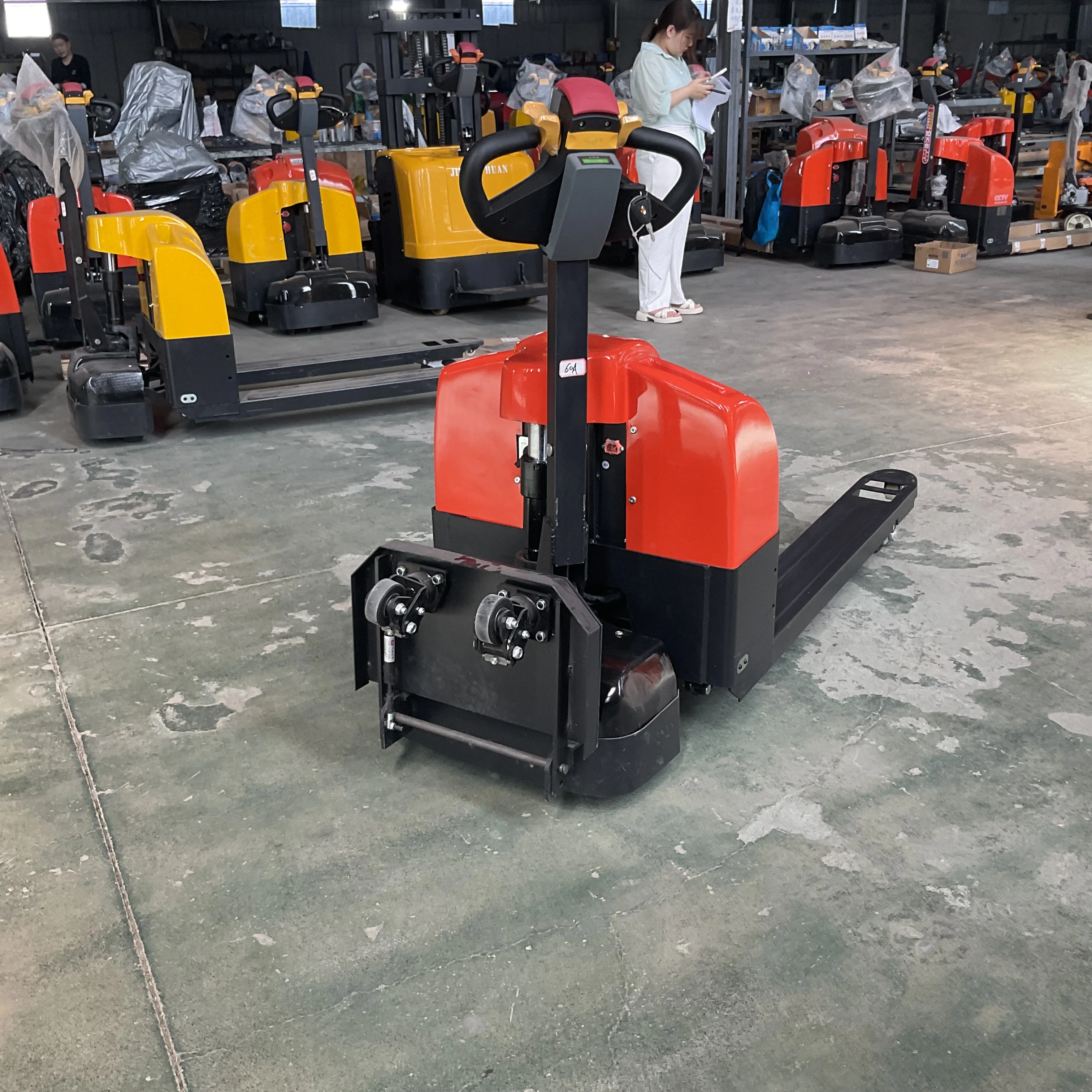 China Supplier Sales EP 3 Ton Small Electric Trucks Forklift Mini Hand Push Portable Manual