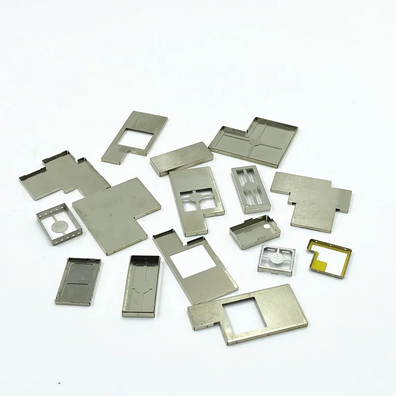Custom Precision Metal Stamping Copper Stainless Steel RF Shield EMI Shielding Cover Frame Cans Box Case For PCB