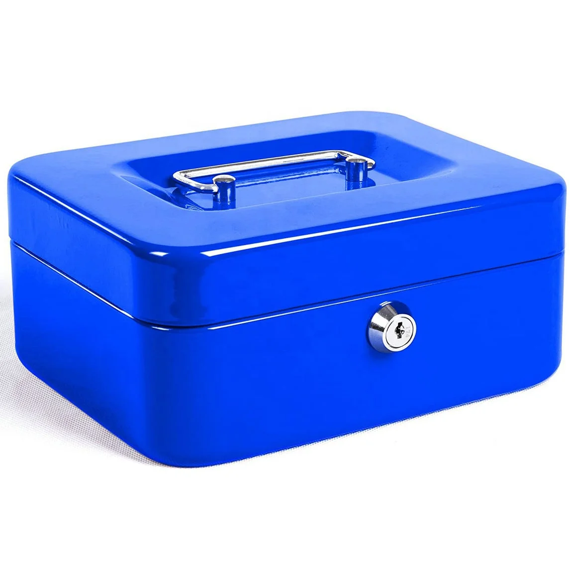 Недорогая металлическая маленькая копилка для офиса сейф денег пароль ключей коробка