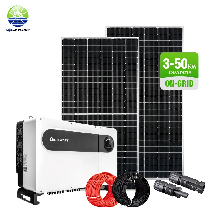 Solar Planet Deye Direct Distributor 5Kw 7Kw 8Kw 10Kw One Stop Solution On Grid Solar Storage System With Inverter