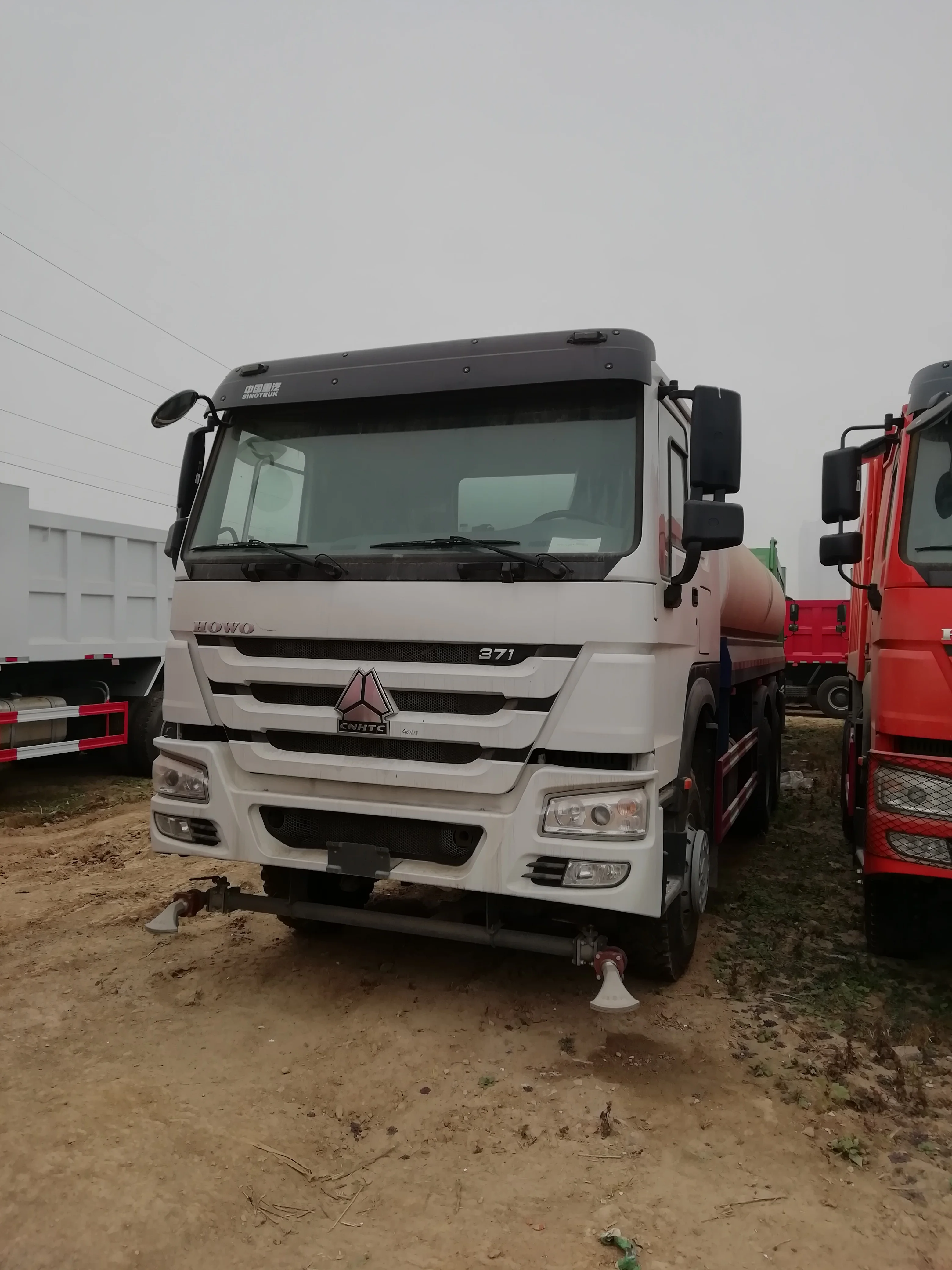 Kunda  Sinotruk Howo Water Tanker Truck 25Cmb  6x4 371 336 290hp 20m3 water spray bowser tanker sprinkler tank truck